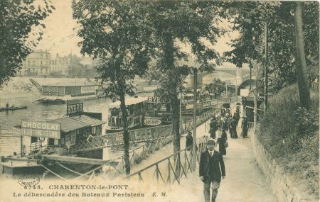 Charenton-le-Pont - Le débarcadère des bateaux Parisiens