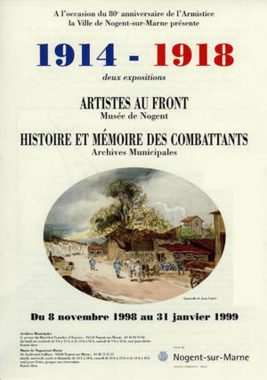 Artistes au front (1914 - 1918)